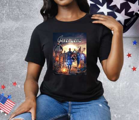 Avengers Usa Basketball Olympic 2024 Tee Shirt