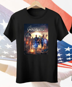 Avengers Usa Basketball Olympic 2024 Tee Shirt