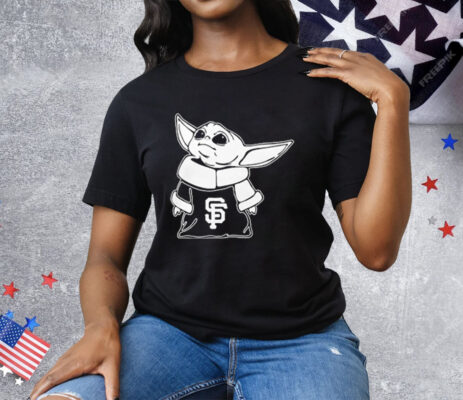 Baby Yoda San Francisco Giants Tee Shirt