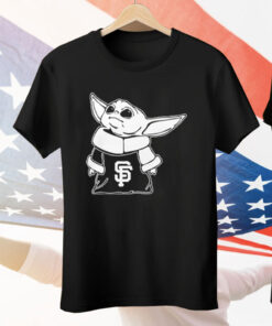 Baby Yoda San Francisco Giants Tee Shirt