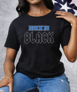 Back in Black DET Tee Shirt