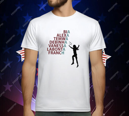 Bia Alexa Temwa Debinha Vaness Labonta Franch T-Shirt