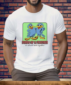 Birds Of A Feather We Should Stick Together Tee Shirt