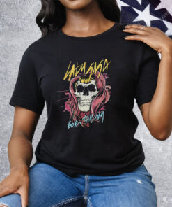 Bruno Mars Lady Gaga Born This Way Skull Tee Shirt