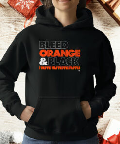 Cincinnati Football Bleed Orange Black T-Shirt