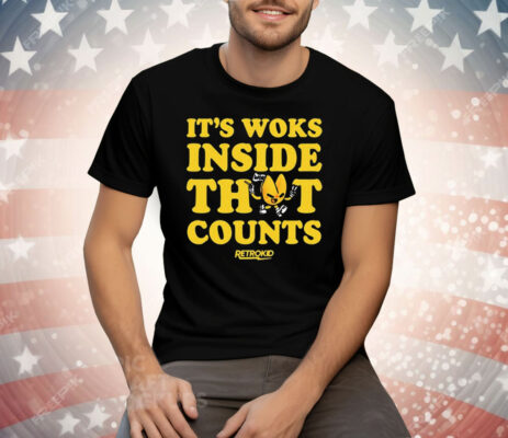 It’s Woks Inside That Counts Retrokid Tee Shirt