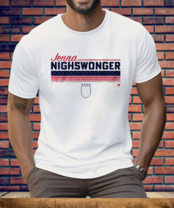 Jenna Nighswonger Stripe USWNTPA Tee Shirt