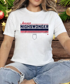 Jenna Nighswonger Stripe USWNTPA Tee Shirt