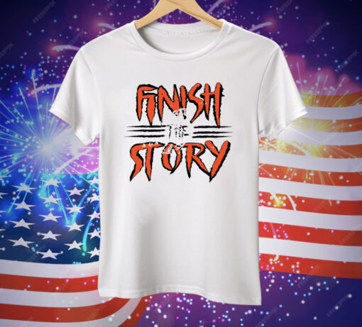 Joe Burrow Finish The Story Tee Shirt