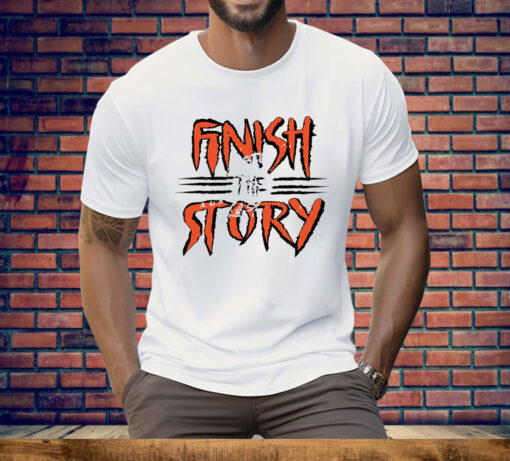 Joe Burrow Finish The Story Tee Shirt