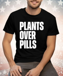 John Salley Plants Over Pills Tee Shirt