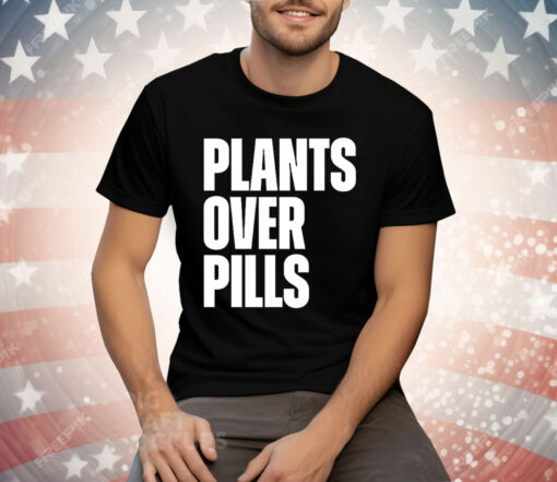 John Salley Plants Over Pills Tee Shirt