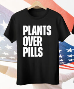 John Salley Plants Over Pills Tee Shirt