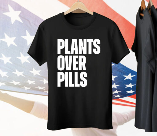 John Salley Plants Over Pills Tee Shirt