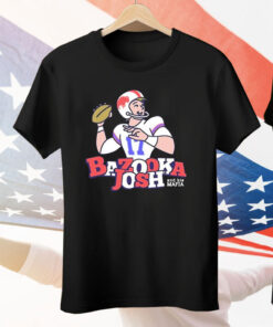 Josh Allen Bazooka Josh And His Mafia Painting Tee Shirt