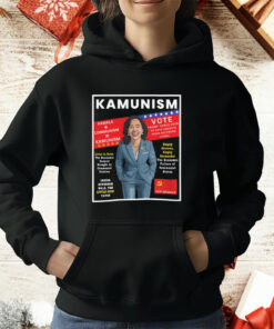 Kamala Communism Kamunism Magazine Cover T-Shirt