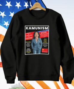 Kamala Communism Kamunism Magazine Cover T-Shirt