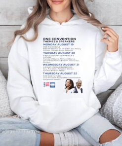 Kamala Harris And Tim Walz DNC 2024 Convention Themes Speakers For The People T-Shirt