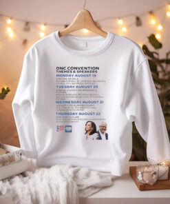 Kamala Harris And Tim Walz DNC 2024 Convention Themes Speakers For The People T-Shirt