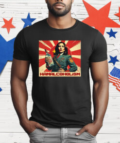 Kamala Harris Hammered Kamalacoholism Communism T-Shirt