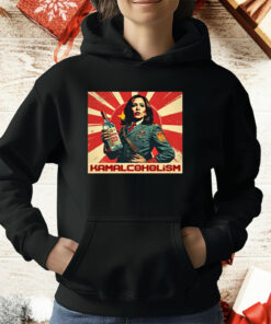 Kamala Harris Hammered Kamalacoholism Communism T-Shirt