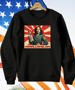 Kamala Harris Hammered Kamalacoholism Communism T-Shirt