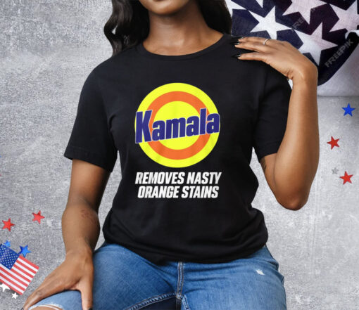 Kamala Removes Nasty Orange Stains Tee Shirt - Image 3