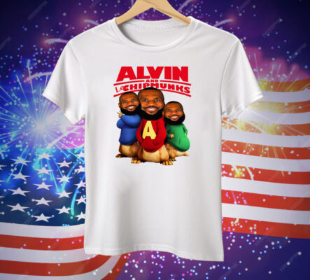 Lebron James Alvin And Chipmunks Tee Shirt