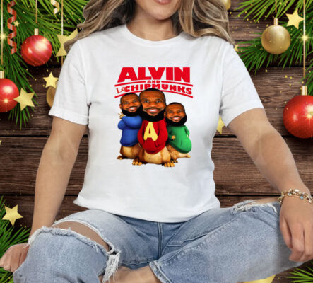 Lebron James Alvin And Chipmunks Tee Shirt