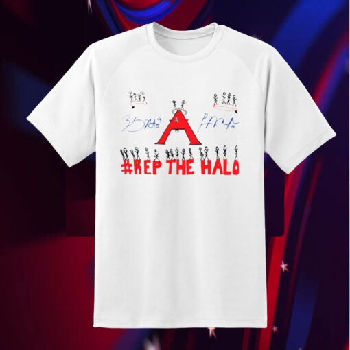 Los Angeles Angels Rep The Halo T-Shirt