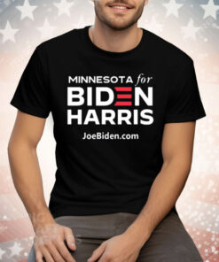 Lucas Sanders Minnesota For Biden Harris Joebiden.Com Tee Shirt