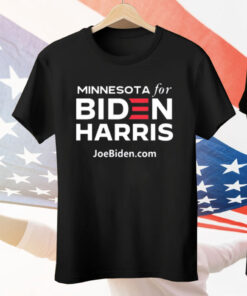 Lucas Sanders Minnesota For Biden Harris Joebiden.Com Tee Shirt