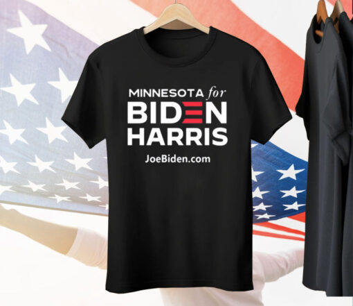 Lucas Sanders Minnesota For Biden Harris Joebiden.Com Tee Shirt