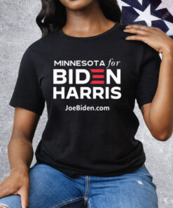 Lucas Sanders Minnesota For Biden Harris Joebiden.Com Tee Shirt