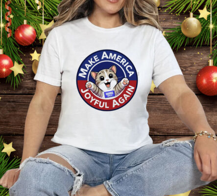 Make America Joyful Again Harris Walz Tee Shirt