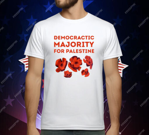 Medea Benjamin Democractic Majority For Palestine T-Shirt