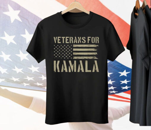 Moe Davis Veterans For Kamala Tee Shirt