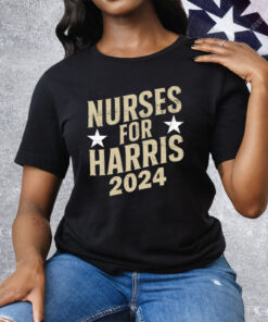 Nurses For Kamala Harris 2024 Tee Shirt