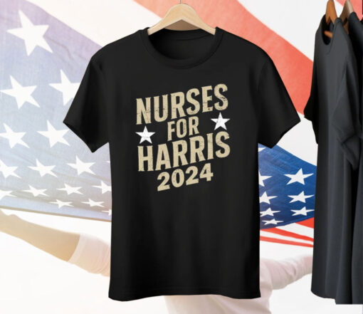 Nurses For Kamala Harris 2024 Tee Shirt