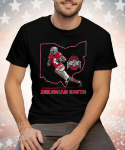 OSU Football Jeremiah Smith State Star Tee Shirt