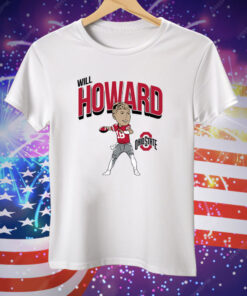 Ohio State Football Will Howard Tee Shirt