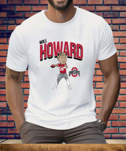 Ohio State Football Will Howard Tee Shirt