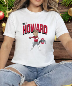 Ohio State Football Will Howard Tee Shirt