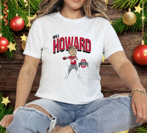 Ohio State Football Will Howard Tee Shirt