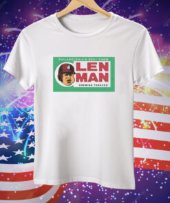 Philadelphia’s Best Chew Len Man Chewing Tobacco Tee Shirt