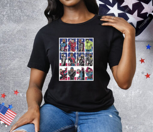 Pick Your Avenger USA Basketball Olympic Paris 2024 Tee Shirt