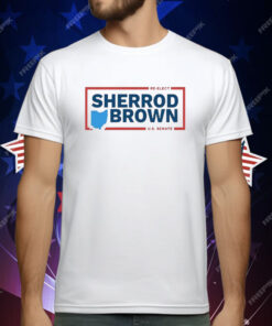 Re-elect Sherrod Brown U.S. Senate 2024 T-Shirt