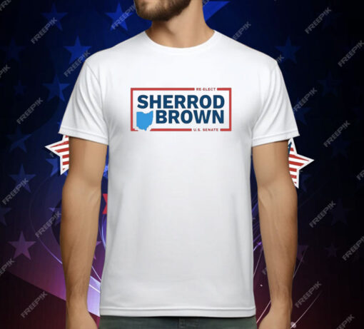 Re-elect Sherrod Brown U.S. Senate 2024 T-Shirt