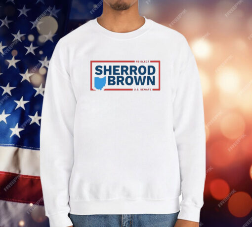 Re-elect Sherrod Brown U.S. Senate 2024 T-Shirt