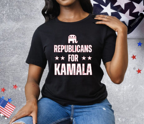 Republicans For Kamala Harris Tee Shirt